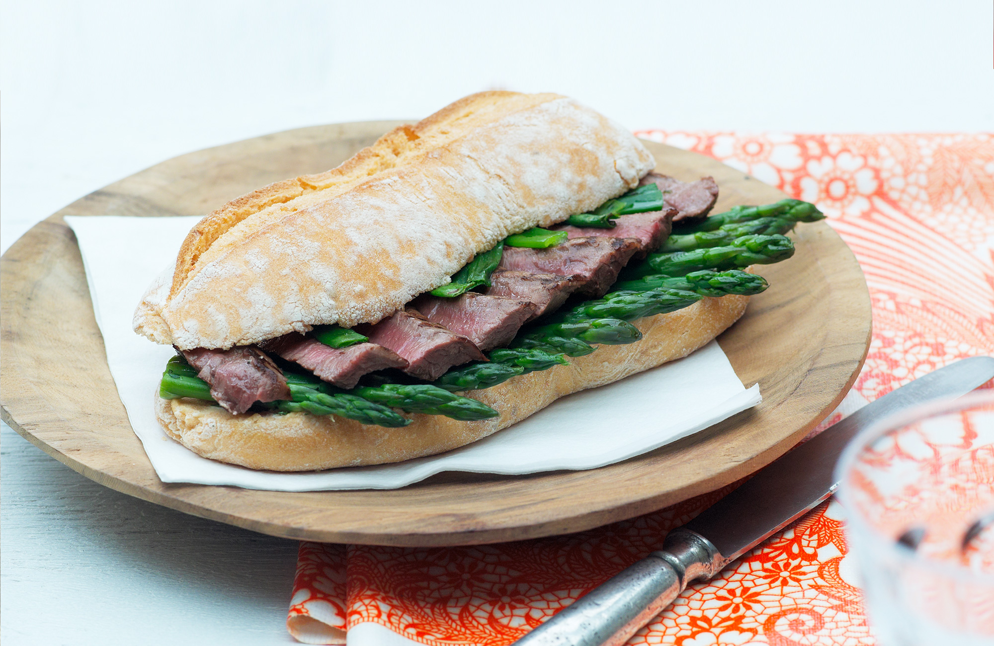 Ierse sandwich met steak