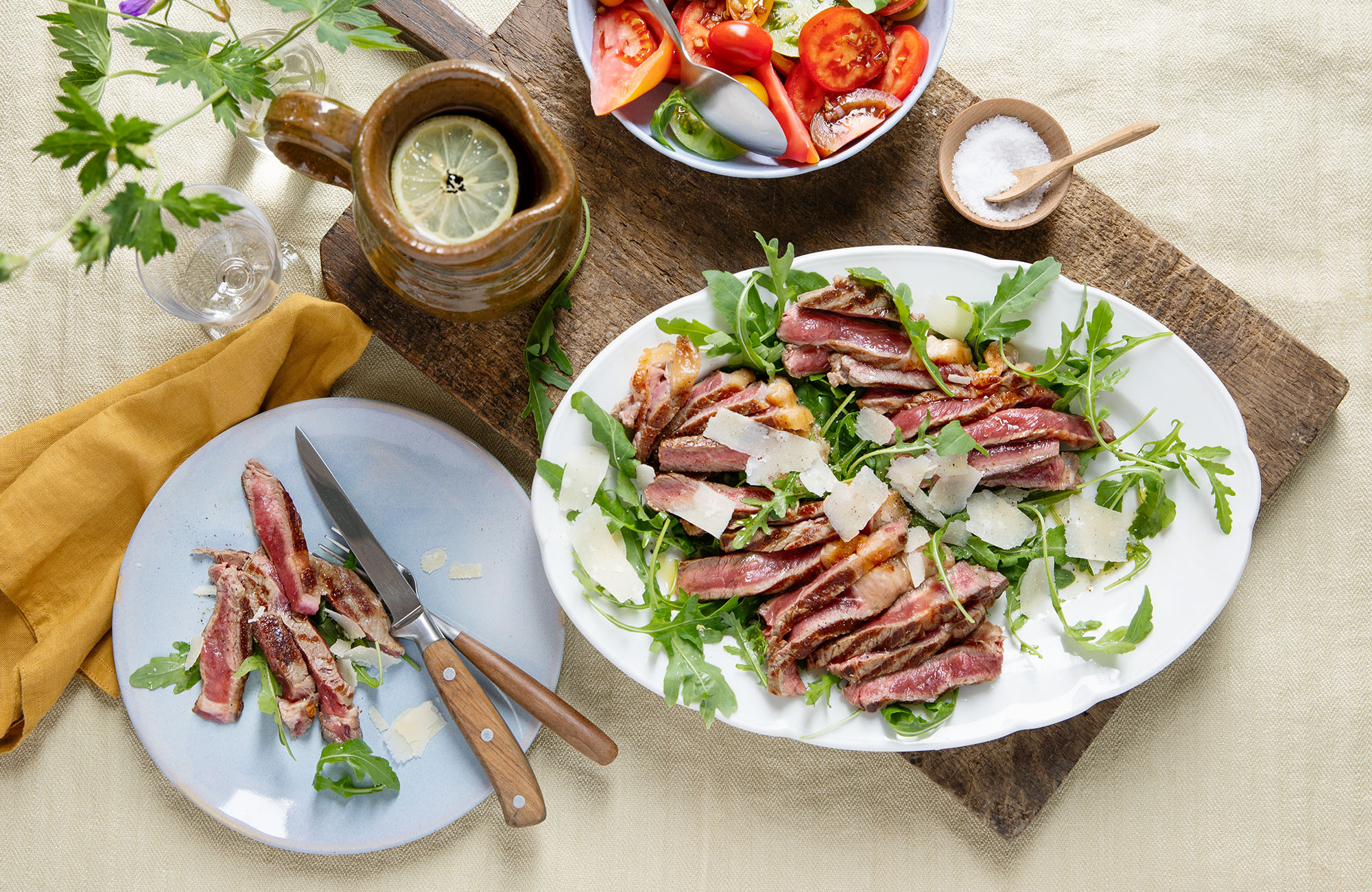 Tagliata met Ierse entrecote