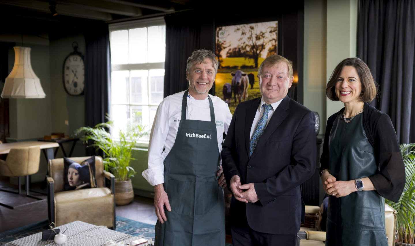 Topchef Wilco Berends, Ambassadeur Brendan Rogers en Laura Crowley